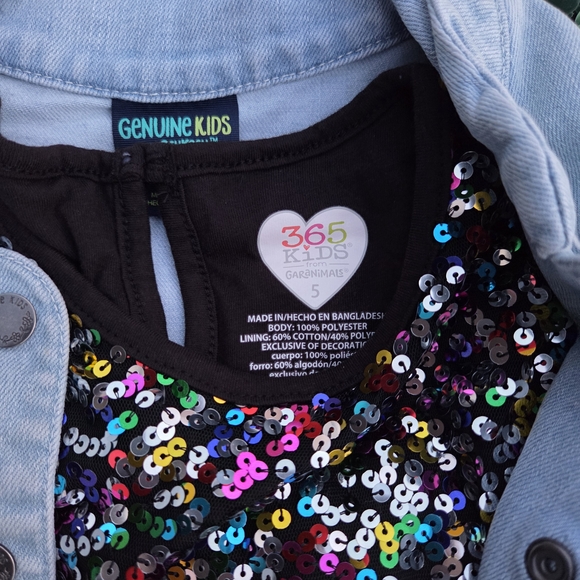 Garanimals Multicolor Sequin Dance Outfit - Picture 6 of 8